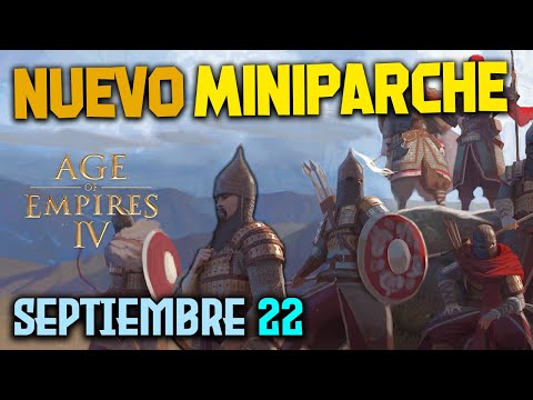 🔥 Nuevo MINIPARCHE de Age of Empires 4