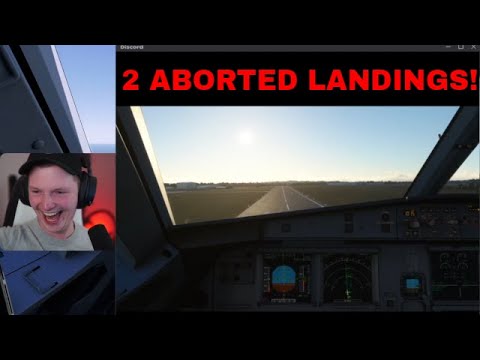 🔴Flight Simulator LIVE! – Flight Night! Manchester-Belfast-Newcastle with an ABORTED LANDING!