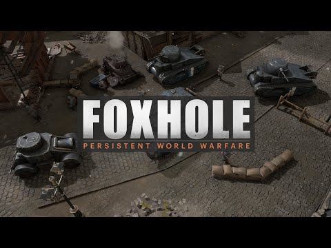 🔴LIVE FOXHOLE – COMEÇANDO ESSE GAME DE GUERRA CONSTANTE