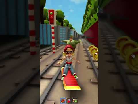 😂 SUBWAY SURFERS EN ROBLOX 😱 #Shorts