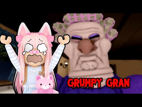 😨Escapando de Grumpy Gran😰/Roblox