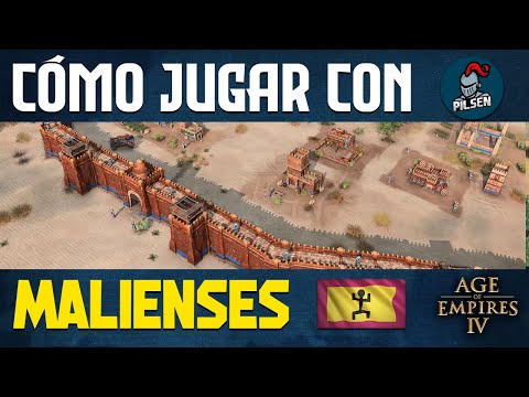 🟡 GUÍA con los MALIENSES en Age of Empires 4