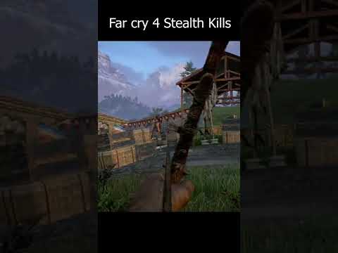 Far Cry 4 Bow & Arrow Kills #shorts