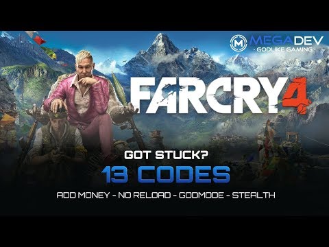 FAR CRY 4 Cheats: Add Money, No Reload, Godmode, Stealth, … | Trainer by MegaDev