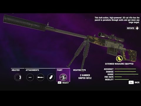 Far Cry 4 – how to get the Z93 sniper rifle early