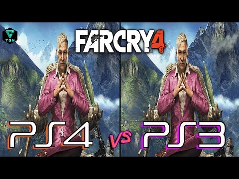 Far Cry 4 Ps4 vs PS3 Comparación Gráfica Video+gameplay Minuto 09:00