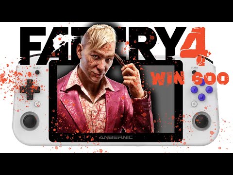 Far Cry 4 test game on Anbernic Win 600