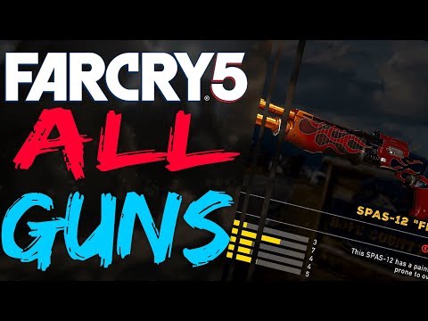 Far Cry 5 ALL WEAPONS, PRESTIGE WEAPONS, and FEATURED WEAPONS in Game WEAPON SKINS FARCRY 5 ALL GUNS