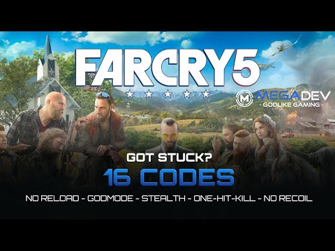 FAR CRY 5 Cheats: No Reload, Godmode, One-Hit-Kill, Stealth, … | Trainer by MegaDev