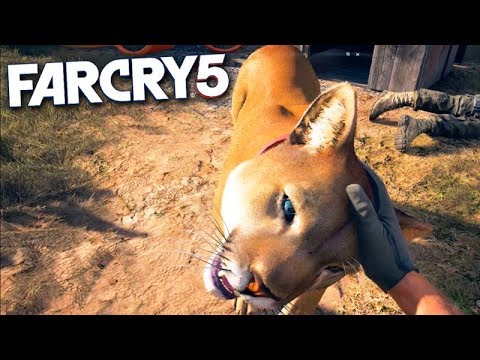 FAR CRY 5 – DOMEI uma ONÇA RAIVOSA!!! #09