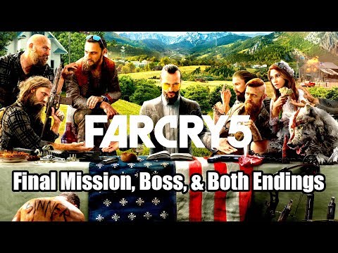 Far Cry 5 – Final Mission, Boss, & Both Endings (Resist & Walk Away)!