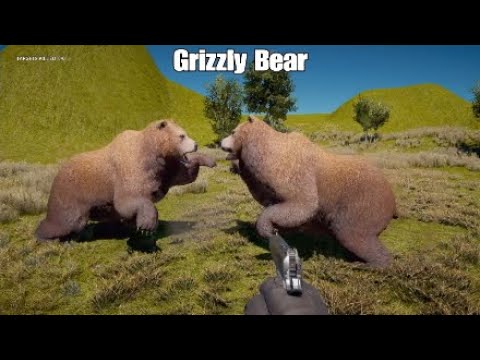 Far Cry 5: Grizzly Bear Fighting and Hunting animals