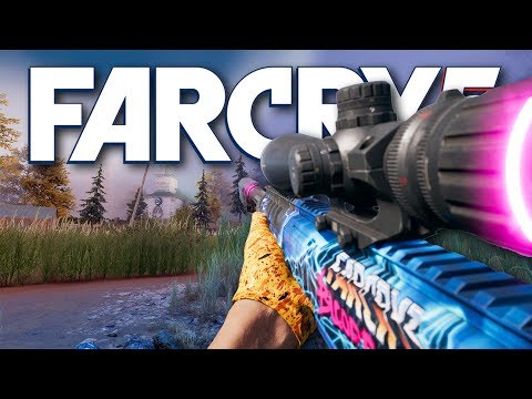 Far Cry 5 – *NEW* BLOOD DRAGON SNIPER (Far Cry 5 Free Roam)