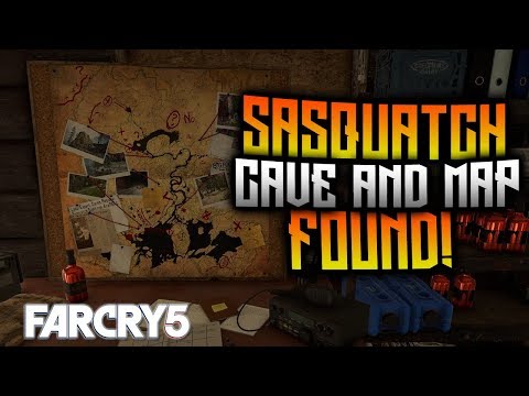 FAR CRY 5 – Sasquatch Cave And Map FOUND!