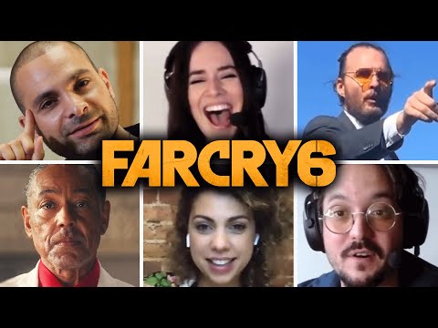 FAR CRY 6 Cast re-enact voice lines from the Game