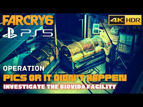 Far Cry 6 PS5 – Pics or it didn't Happen – Investigate the BioVida Facility (Stealth)