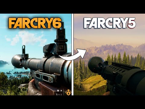 FAR CRY 6 vs FAR CRY 5 – Weapons Comparison (Reload Animations and Sounds)