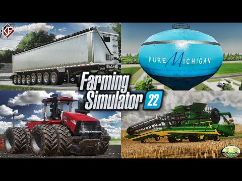Farm Sim News! Big American Machines, Michigan Map Progress, & LOTS More! | Farming Simulator 22
