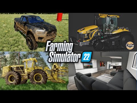 Farm Sim News! CAT Challenger, TLX 2022, 669 Buncher, & Top Mods! | Farming Simulator 22