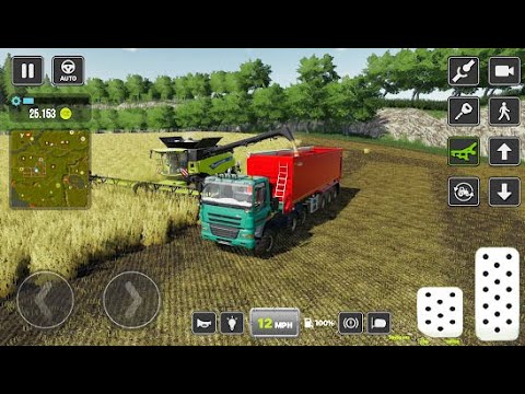 Farmer Simulator Tractor 2022- Android Gameplay #3 l tractor farming simulator 2022 l farm simulator