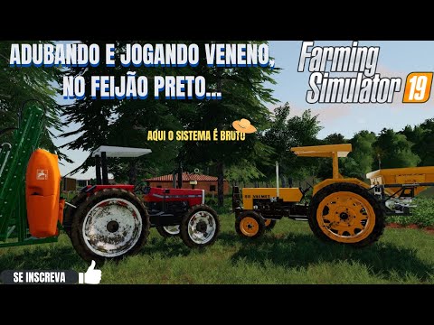 Farming Simulator 19 : Adubando e Jogando Veneno