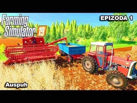 Farming Simulator 2019 | Auspuh | Epizoda 1