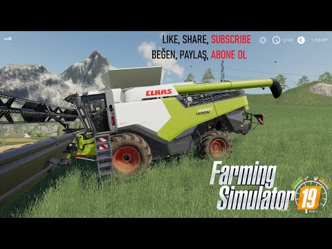 Farming Simulator 2019 CLAAS LEXION 5300 – 6900 Biçerdöver Mod FS19