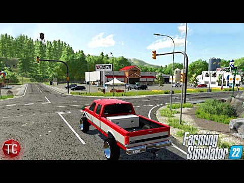 Farming Simulator 2022: BEAUTIFUL, REALISTIC NEW MAP! Elk Mountain Wyoming