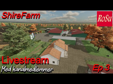 Farming simulator 2022 Livestream med kanalmedlemmer