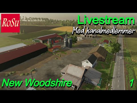 Farming simulator 2022 Livestream med kanalmedlemmer