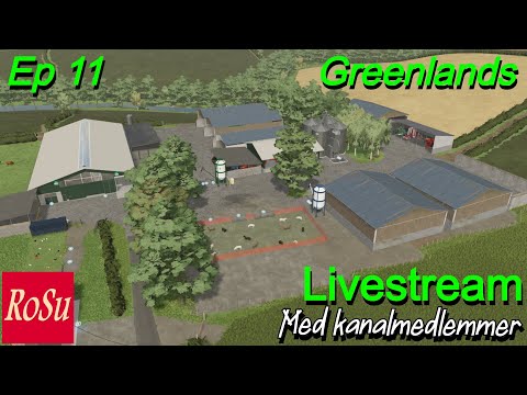 Farming simulator 2022 Livestream med kanalmedlemmer