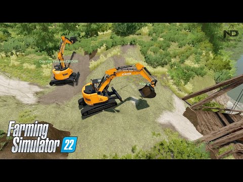 Farming Simulator 22 #34 – Khi Nông Dân Đi Làm Công Trình
