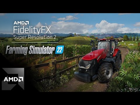 Farming Simulator 22 | 4K AMD FSR 2.1 Comparison