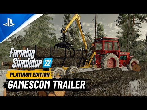 Farming Simulator 22 – Platinum Edition Gameplay Trailer | PS5 & PS4 Games