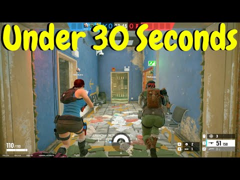 Fastest Border Rush in Rainbow Six Siege