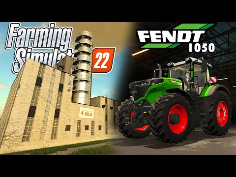 FENDT VARİO 1050 VE YAĞ FABRİKASI // Farming Simulator 2022 #41