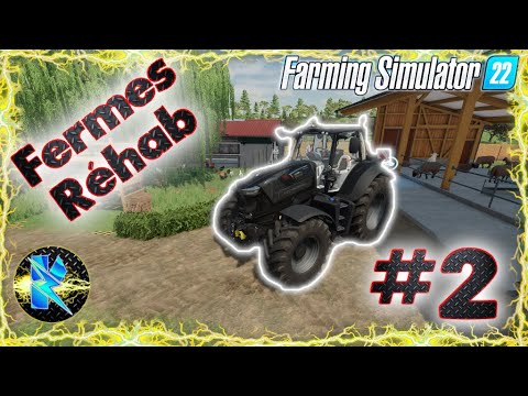 Fermes Réhab Ep2: Petite ferme mais énorme potentiel!😁😍 farming simulator 22 fs22 RP role play