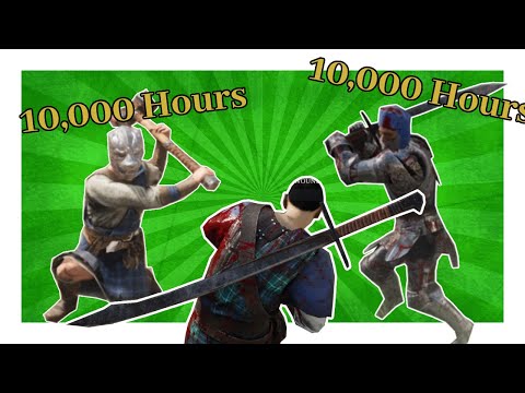 Fighting veteran players in Chivalry 2