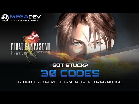FINAL FANTASY VIII – REMASTERED Cheats: Godmode, OHK, Super Fight, … | Trainer by MegaDev