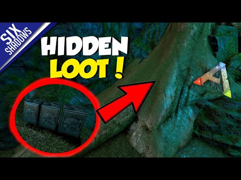 FINDING SO MUCH HIDDEN LOOT! | OFFICIAL CrossARK | Ark: Survival Evolved