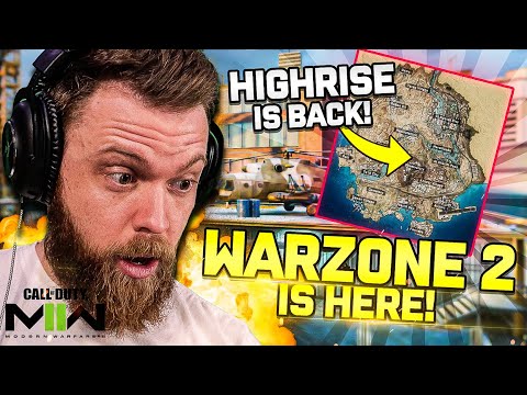 First Game on Call of Duty Warzone 2! NEW MAP REACTION!