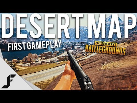 FIRST GAME ON NEW DESERT MAP – Playerunknown's Battlegrounds