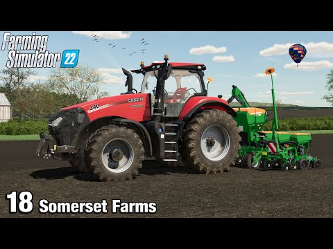 FIRST JOB FOR THE PLANTER – Farming Simulator FS22 Somerset Farms Ep 18