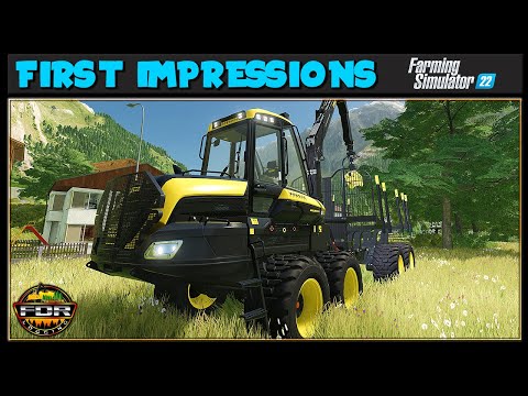 First Look At Logging In The New Farming Simulator 2022 – FDR Logging