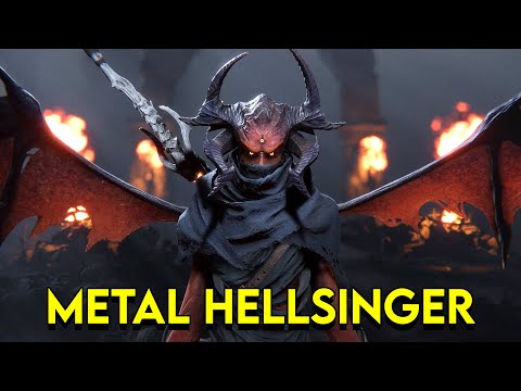 First Look at Metal Rhythm FPS! – Metal: Hellsinger