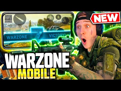 FIRST WIN EVER on WARZONE MOBILE (Alpha Gameplay)