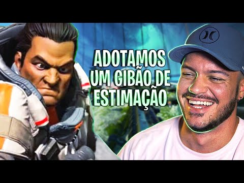 Fizemos AMIZADE com o GIBRALTAR INIMIGO! | APEX LEGENDS