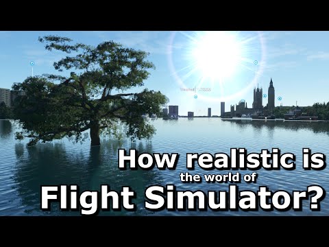 Flight Simulator – How Realistic is the Base Game's World?