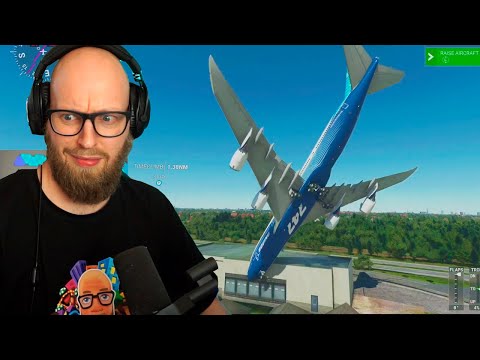 Flyver Fra København til Aalborg i Boeing 747!