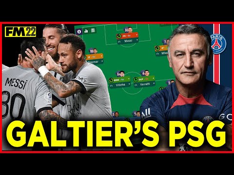 FM22 TACTIC | GALTIER'S PSG 3-4-3 | FOOTBALL MANAGER 2022